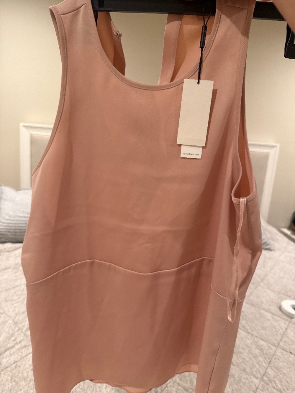 Calvin Klein Pink Silky Tank